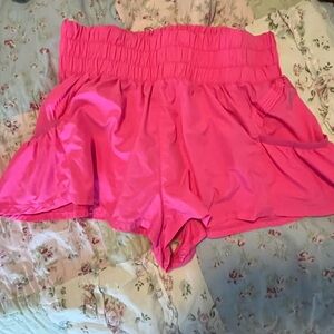 Hot Pink Free People Shorts